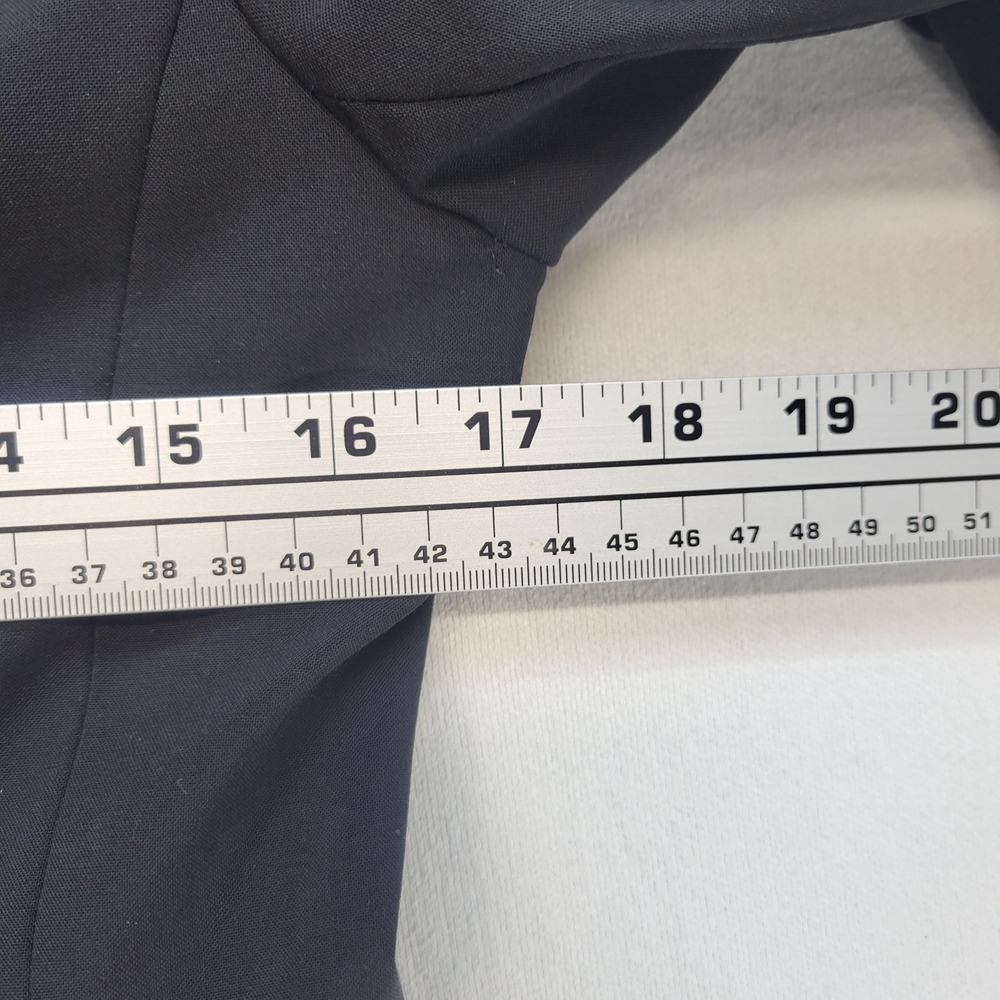 Banana Republic Blazer Womens 6T Black Classic Fit Wool Blend Career - Picture 5 of 8